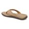 Vionic Men's Tide II Orthotic Support Sandal - Sand - Back angle