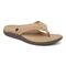 Vionic Men's Tide II Orthotic Support Sandal - Sand - Angle main