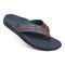 Vionic Men's Tide II Orthotic Support Sandal - Navy/brown - MTIDE II-I9342L2400-NAVY BROWN-13fl-med