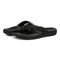 Vionic Men's Tide II Orthotic Support Sandal - Black - pair left angle