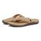Vionic Men's Tide II Orthotic Support Sandal - Sand - pair left angle