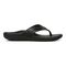 Vionic Men's Tide II Orthotic Support Sandal - Black - Right side