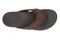 Vionic Men's Tide II Orthotic Support Sandal - Chocolate Ganache - Top