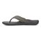 Vionic Men's Tide II Orthotic Support Sandal - Charcoal Grey - Left Side