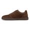 Vionic Lucas Court - Men's Casual Comfort Sneaker - Dark Brown - Left Side