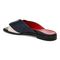 Vionic Miramar Women's Comfort Slide Sandal - Navy/cream - Back angle