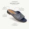Vionic Miramar Women's Comfort Slide Sandal - Denim Blue - I9783L2400-med
