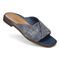 Vionic Miramar Women's Comfort Slide Sandal - Denim Blue - MIRAMAR-I9783L2400-DENIM BLUE-13fl-med