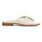 Vionic Miramar Women's Comfort Slide Sandal - Cream - Right side