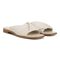 Vionic Miramar Women's Comfort Slide Sandal - Cream - Pair