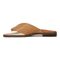 Vionic Miramar Women's Comfort Slide Sandal - Camel/gold - Left Side