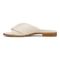 Vionic Miramar Women's Comfort Slide Sandal - Cream - Left Side
