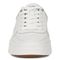 Vionic Kimmie Court - Women's Casual Leather Lace-up Orthotic Shoe - White - Front
