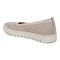 Vionic Uptown Skimmer Women's Knit Slip-On Comfort Shoe - Cameo Rose/gold - Back angle
