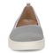 Vionic Uptown Skimmer Women's Knit Slip-On Comfort Shoe - Light Grey - Front