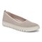 Vionic Uptown Skimmer Women's Knit Slip-On Comfort Shoe - Cameo Rose/gold - Angle main