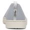 Vionic Uptown Skimmer Women's Knit Slip-On Comfort Shoe - Blue Mist/silver - Back