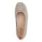 Vionic Klara Knit Women's Ballerina Comfort Skimmer - Oatmeal/gold - Top