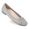 Vionic Klara Knit Women's Ballerina Comfort Skimmer - Light Grey/silver - KLARA KNIT-I9858F2021-LIGHT GREY SILVER-13fl-med