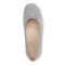 Vionic Klara Knit Women's Ballerina Comfort Skimmer - Light Grey/silver - Top