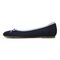 Vionic Klara Knit Women's Ballerina Comfort Skimmer - Navy - Left Side