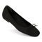 Vionic Klara Knit Women's Ballerina Comfort Skimmer - Black - KLARA KNIT-I9858F1001-BLACK-13fl-med