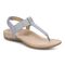 Vionic Brea Women's Toe Post Comfort Sandal - Blue Mist - Angle main