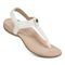 Vionic Brea Women's Toe Post Comfort Sandal - White - Image