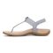Vionic Brea Women's Toe Post Comfort Sandal - Blue Mist - Left Side
