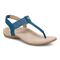 Vionic Brea Women's Toe Post Comfort Sandal - Celestial Teal - Angle main