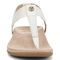 Vionic Brea Women's Toe Post Comfort Sandal - White - Front