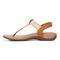 Vionic Brea Women's Toe Post Comfort Sandal - Camel - Left Side