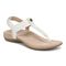 Vionic Brea Women's Toe Post Comfort Sandal - White - Angle main