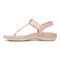 Vionic Brea Women's Toe Post Comfort Sandal - Light Pink - Left Side