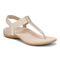 Vionic Brea Women's Toe Post Comfort Sandal - Gold - Angle main