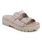 Vionic Capitola Women's Orthotic Comfort Sandal - Oatmeal Beige - Angle main