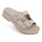 Vionic Capitola Women's Orthotic Comfort Sandal - Oatmeal Beige - CAPITOLA-I9865L1250-OATMEAL BEIGE-13fl-med