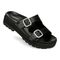 Vionic Capitola Women's Orthotic Comfort Sandal - Black Crystal - CAPITOLA CRYSTAL-I9866L1001-BLACK-13fl-med