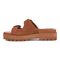 Vionic Capitola Women's Orthotic Comfort Sandal - Argan Oil Brown - Left Side