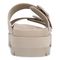 Vionic Capitola Women's Orthotic Comfort Sandal - Oatmeal Beige - Back