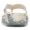 Vionic Tide RX Unisex Recovery Cushioned Orthotic Sandal - Cream/ Vintage Blue - Back
