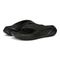 Vionic Tide RX Unisex Recovery Cushioned Orthotic Sandal - Black - pair left angle