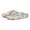Vionic Tide RX Unisex Recovery Cushioned Orthotic Sandal - Cream/ Vintage Blue - pair left angle