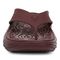 Vionic Tide RX Unisex Recovery Cushioned Orthotic Sandal - Port Wine - Front
