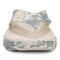 Vionic Tide RX Unisex Recovery Cushioned Orthotic Sandal - Cream/ Vintage Blue - Front