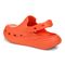 Vionic Wave RX Unisex Slip-on Supportive Cushioned Comfort Clog - Tangerine Tango - Back angle