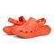 Vionic Wave RX Unisex Slip-on Supportive Cushioned Comfort Clog - Tangerine Tango - pair left angle