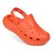 Vionic Wave RX Unisex Slip-on Supportive Cushioned Comfort Clog - Tangerine Tango - WAVE RX-J0086S3801-TANGERINE TANGO-13fl-med