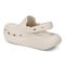 Vionic Wave RX Unisex Slip-on Supportive Cushioned Comfort Clog - Cream - Back angle