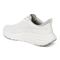 Vionic Men's Walk Max - Water Repellent Athletic Walking Shoes with Orthotic Support - White - Back angle